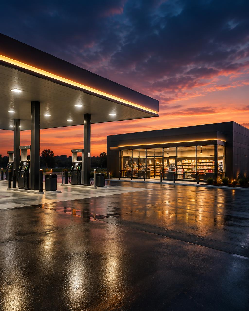 Gas Stations business setting
