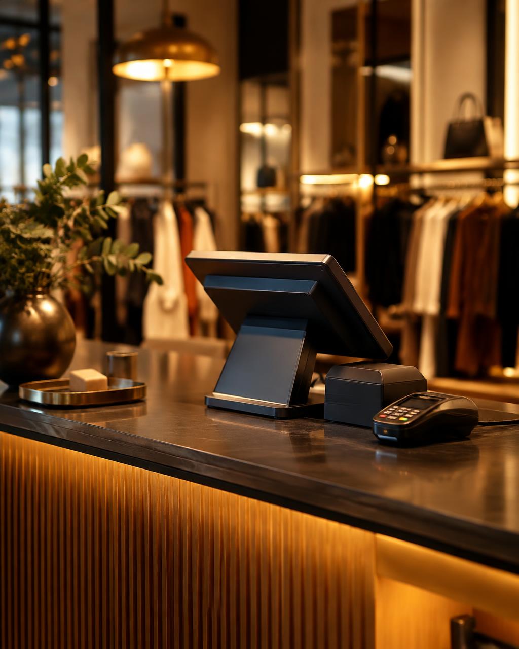 Retail business setting